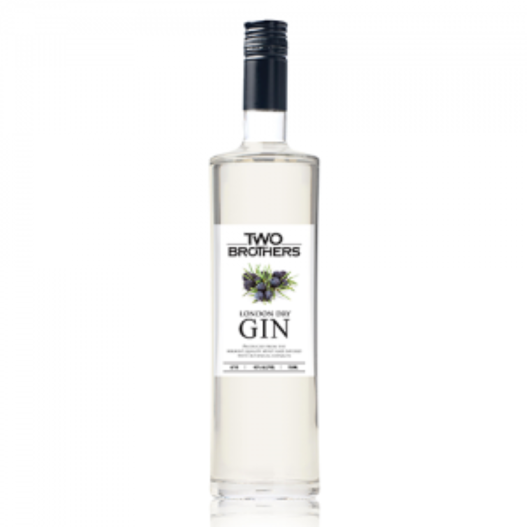 TWO BROTHERS BLUE GIN 750ML
